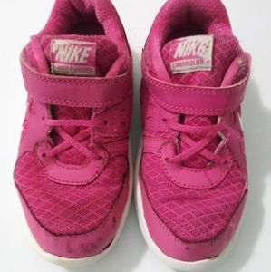 Little Girls Pink Nike Sneakers